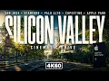 Driving Through Silicon Valley in 4K 60FPS San Jose Stanford Palo Alto Apple Park