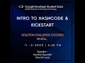 Intro to HashCode KickStart 2022 Solution Challenge Goodies Reveal GDSC AISSMS IOIT