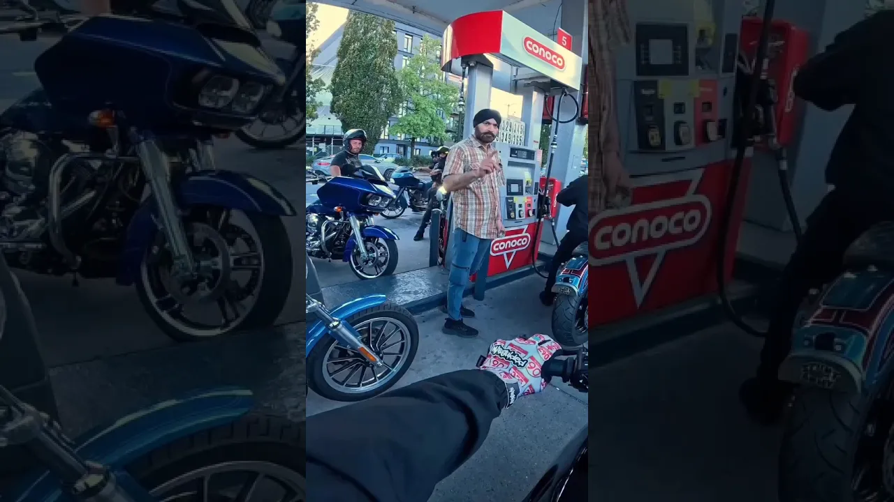 No fuel for super biker
