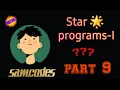 Star programs in C language part 9