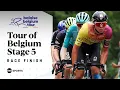 Download Lagu SPRINT FINALE! 🔥 | 2025 Tour of Belgium Men's Stage 5 Final KM's | TNT Sports Cycling