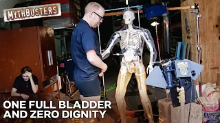 Adam Volunteers His Own Bladder For Science! | MythBusters