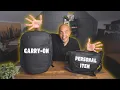 Two Bag Travel with a Carry-on Backpack