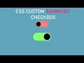 CSS Custom Animated Checkbox How To Make Custom Animated Checkbox Using HTML CSS
