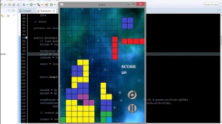 Java 2D Full Tetris Game Source Code