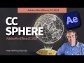 How To Use CC Sphere in After Effects Spinning Globe