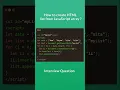 How to Create HTML list from JavaScript Array