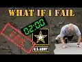 What if a soldier fails a physical fitness test