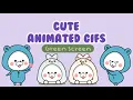 Cute Animated Gifs Green Screen