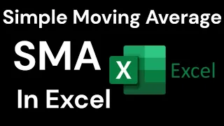 How to Calculate Simple Moving Average SMA Indicator using Excel