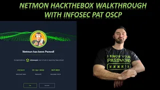 HackTheBox CTF Boot-2-Root - NetMon Walkthrough PRTG Network Monitoring OSCP with InfoSec Pat 2022