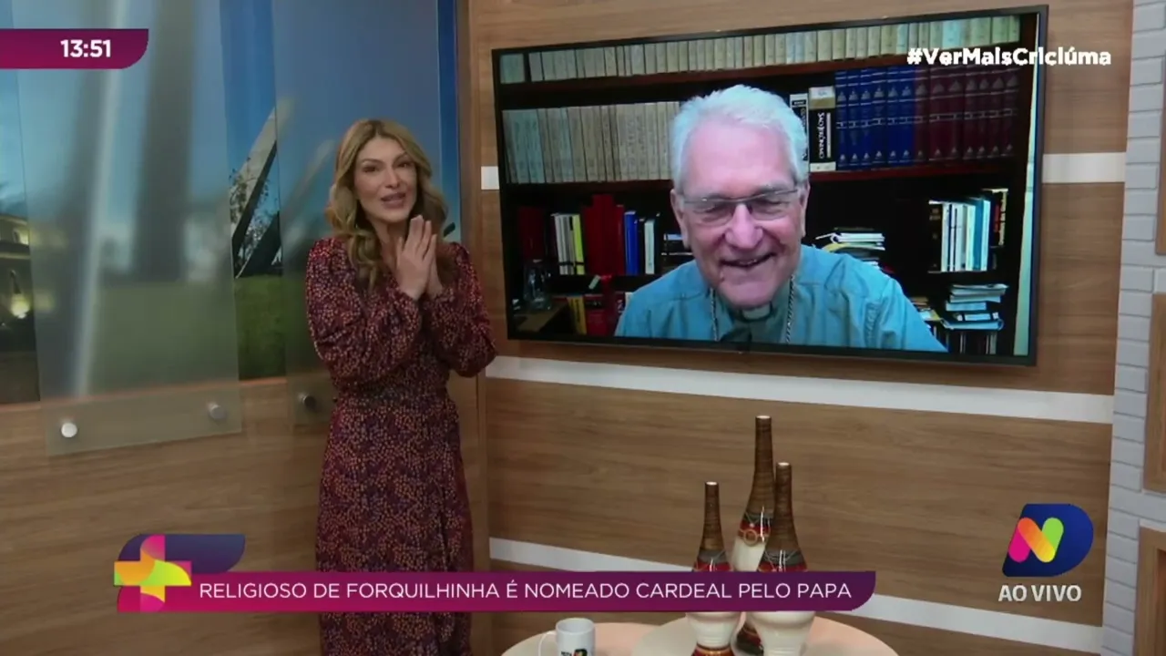 Religioso de Forquilhinha é nomeado cardeal pelo Papa Francisco