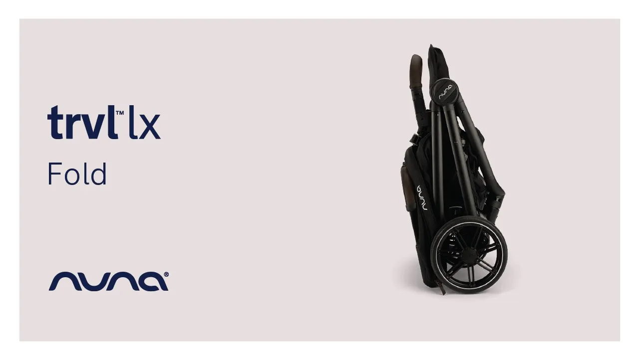 Nuna TRVL lx Stroller - Caviar