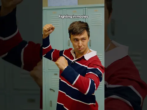 how fights look in movies vs real life