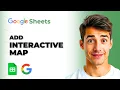 How To Add Interactive Maps To Google Sheets Step-by-Step Method 2026 Tutorial