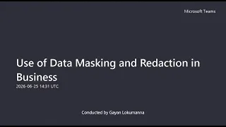 Use of Data Masking and Redaction in Business 20260625