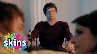 louie finds out charlie is cheating on him skins rise