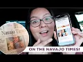 I M ON THE FRONT COVER OF THE NAVAJO TIMES