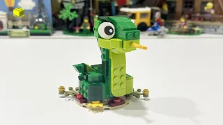 LEGO 40707 YEAR OF THE SNAKE 2025 SPEED BUILD - BRICK BRICKS