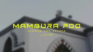 Mambura Poo Maqamile Slowed And Reverbed Yaaz1n Ft 