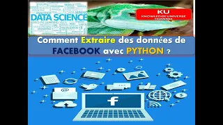 Comment Extraire des donnees de FACEBOOK avec PYTHON Exemple de base