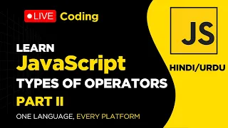 Types of Operators in JavaScript Practical Demonstration Tutorial