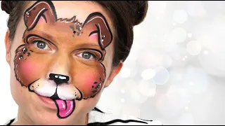 Puppy Dog Face Painting Ashlea Henson