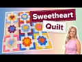 Turn Your Fat Quarters into the Sweetest Heart Quilt Free Pattern