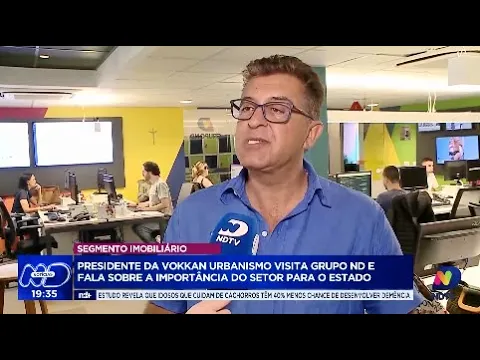 Presidente da Vokkan Urbanismo destaca importância do setor imobiliário em entrevista ao Grupo ND