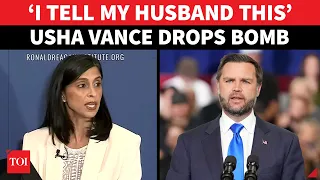 ‘LOST MY CAREER IN 5 MINUTES’: Usha Vance Reveals ‘BEEF’ With Trump; Marriage Advice For Husband