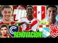 CONFIRMADO NUEVO CONVOCADOS a SELECCION y SUCCAR ALVAREZ WALLACE PROMETE CAMPEONAR con CRISTAL