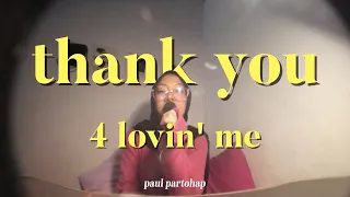 Download thank you 4 lovin' me - paul partohap (cover by zalva) MP3