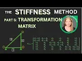 Stiffness Method Lecture 5 Local to Global Stiffness Matrix Transformation MATLAB Coding Example