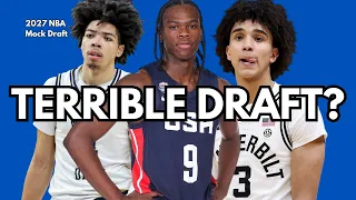 Way Too Early 2027 NBA Mock Draft