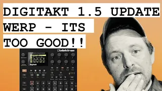 Download DIGITAKT UPDATE 1.5 - WERP VIDEO 2. ITS JUST TOO GOOD!! #digitakt #elektron #techno MP3