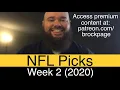 NFL Week 2 Picks 2020 Free Football Predictions Part 1 of 2 ATS Pick em DFS Injury Info