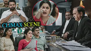 republic movie sai dharam tej and ramya krishna political climax scene orange movies