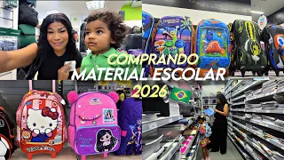 COMPRANDO MATERIAL ESCOLAR DAS CRIANÇAS NO BRASIL 2026