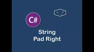string pad right in c