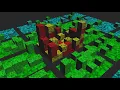 Cube Stack Grid - threejs examples