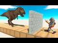 Lagu Clash at the Wall: 1vs1 Primates vs Carnivore Dinosaurs - Animal Revolt Battle Simulator