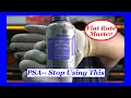 PSA Stop Using Permatex Extreme Lube on Slide Pins