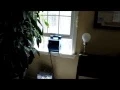 Blue Blower In Window