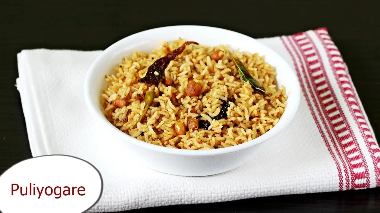 Puliyogare recipe   Tamarind rice recipe   Karnataka puliyogare