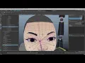 Yori Face Rigging Secondary Ribbon Controls