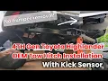 2020-2026 Toyota Highlander OEM Tow Hitch Installation with Kick Sensor No bumper removal
