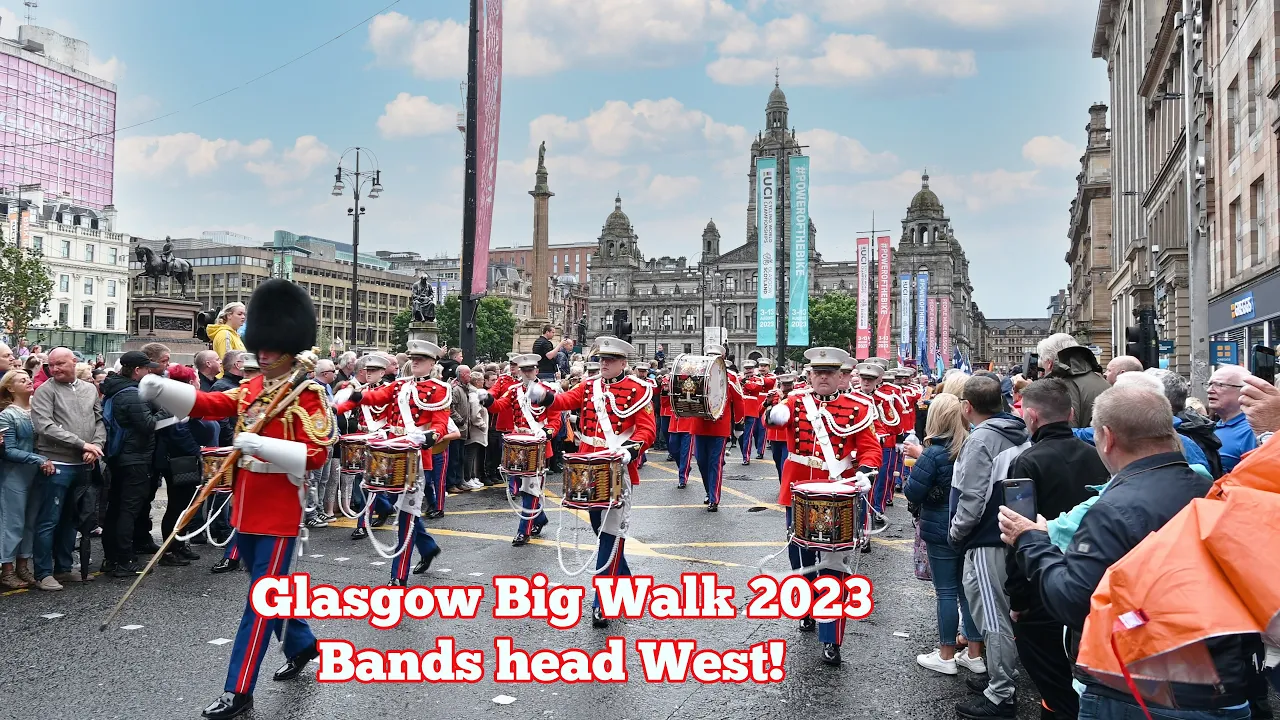 Glasgow Big Walk 2023 - Bands Head West