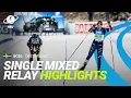 Sweden Shine, Photo Finish Behind! | Single Mixed Relay Highlights – Oestersund