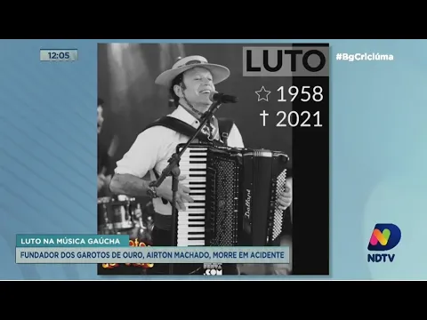 Fundador dos Garotos de Ouro, Airton Machado, morre em acidente com ônibus do grupo