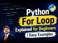 Python For Loop Explained for Beginners Easy Examples